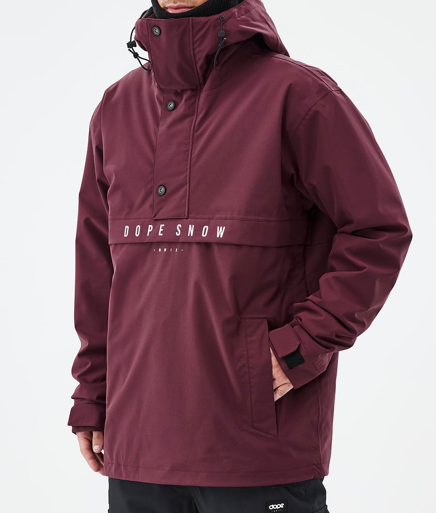Legacy Snowboard Jacket Men Burgundy