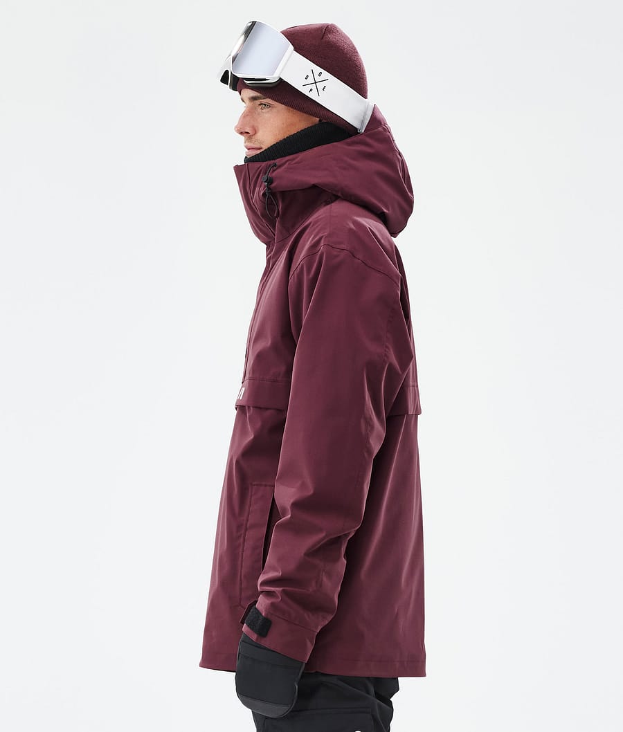 Legacy Snowboard Jacket Men Burgundy