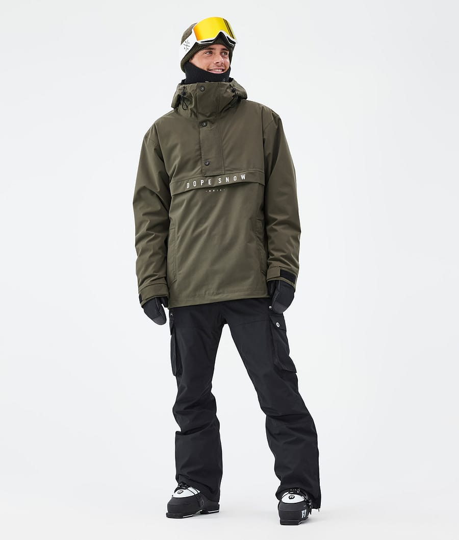 Dope Legacy Ski Jacket Men Olive Green Dopesnow UK