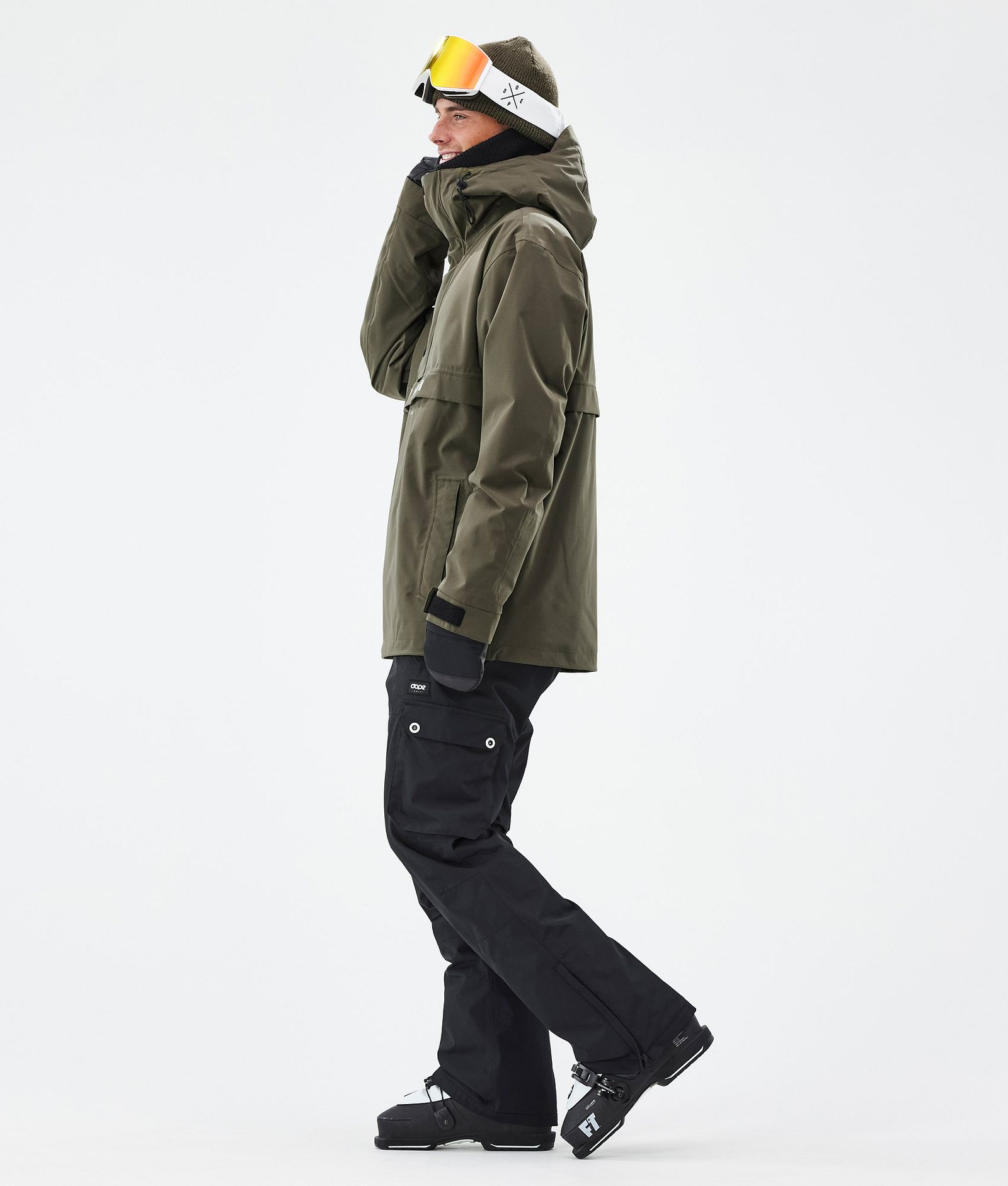 Legacy Ski Jacket Men Olive Green, Image 3 of 8