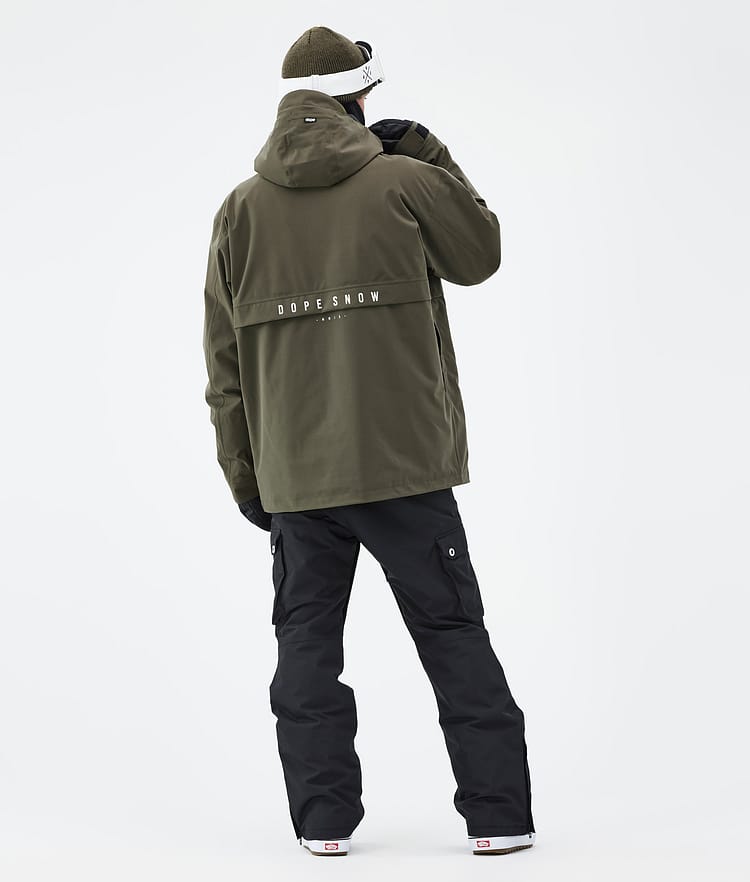 Legacy Snowboard Jacket Men Olive Green, Image 5 of 8