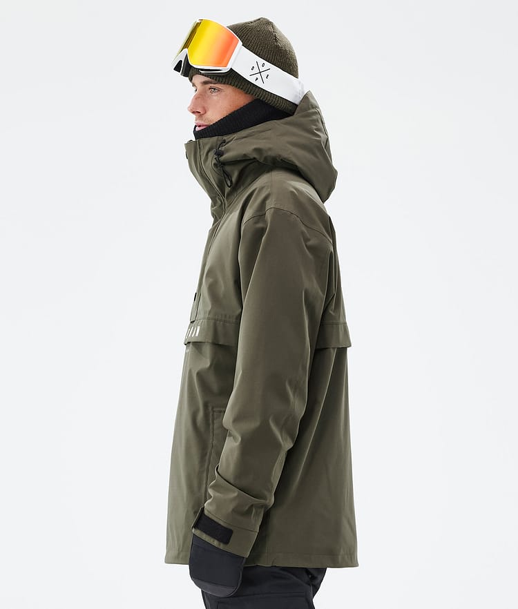 Legacy Ski Jacket Men Olive Green, Image 6 of 8