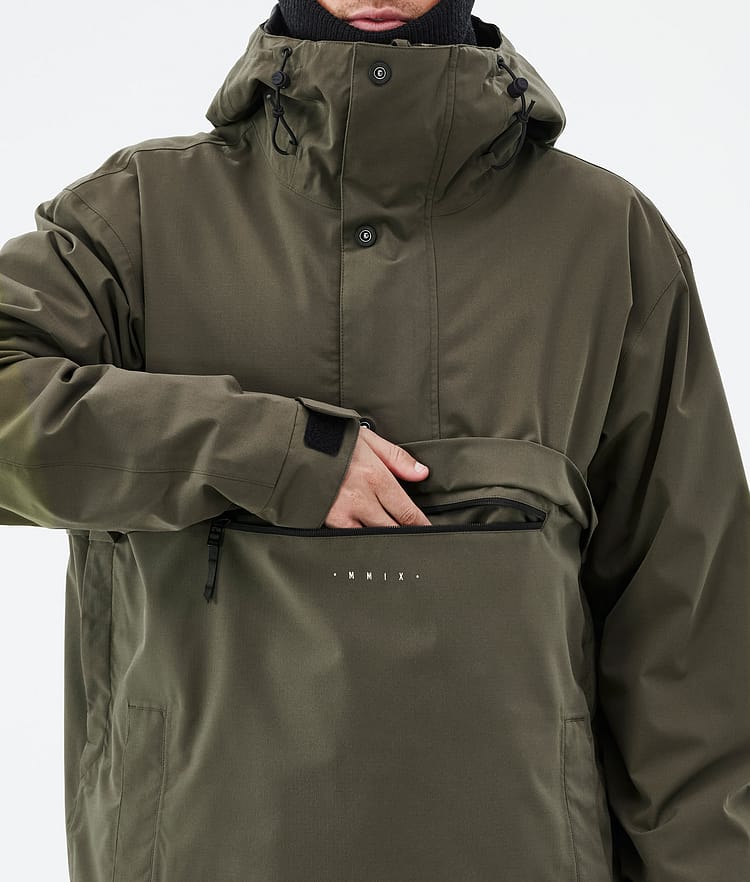 Legacy Snowboard Jacket Men Olive Green, Image 9 of 8