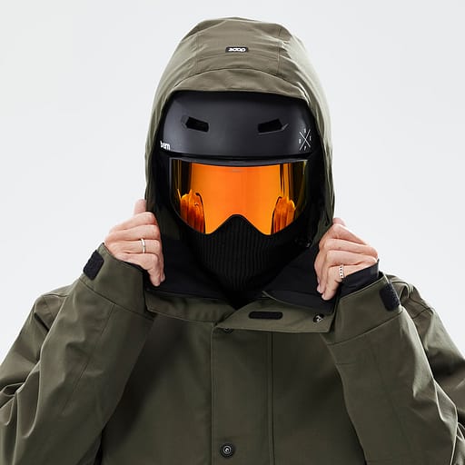 Capuche anti-tempête