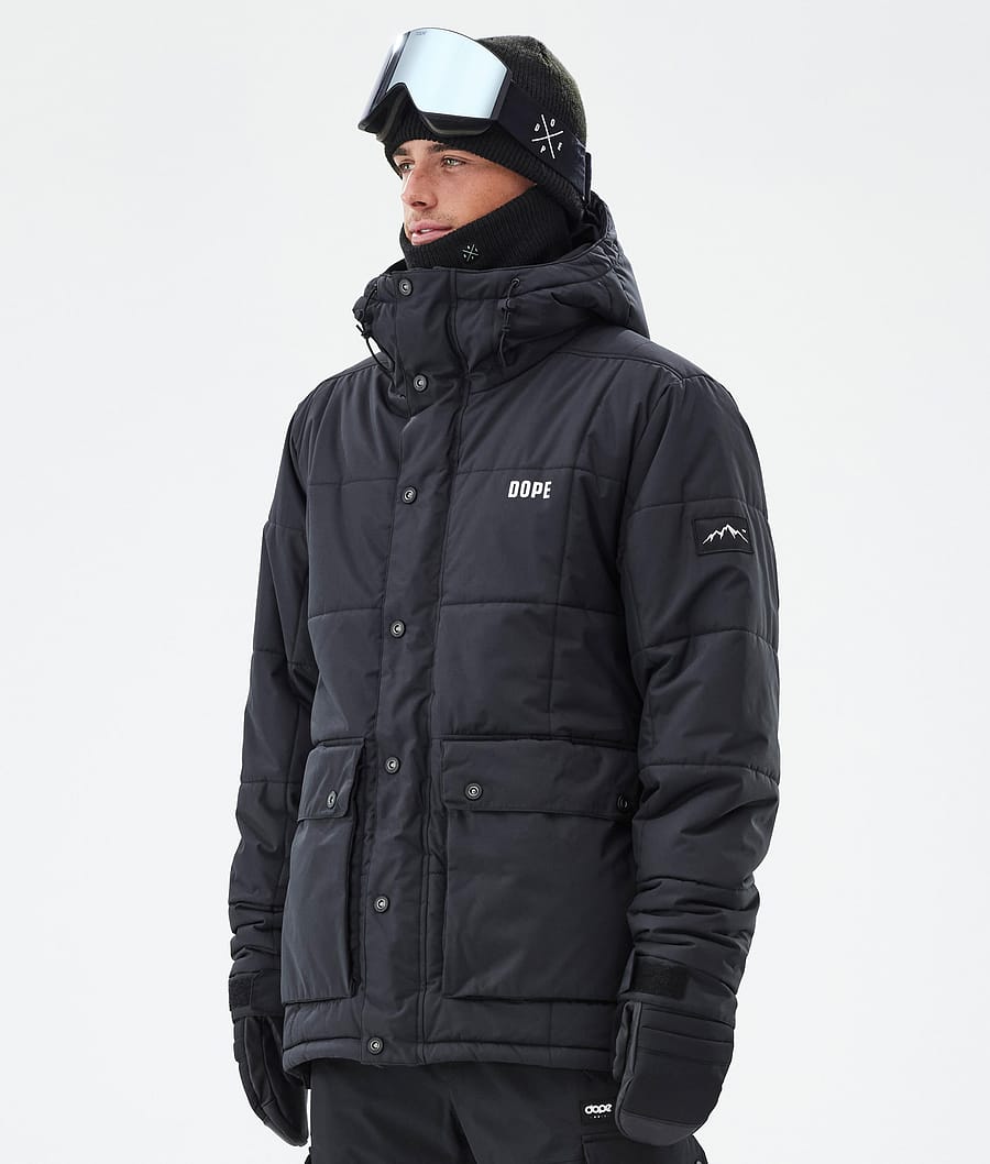 Puffer Full Zip Black