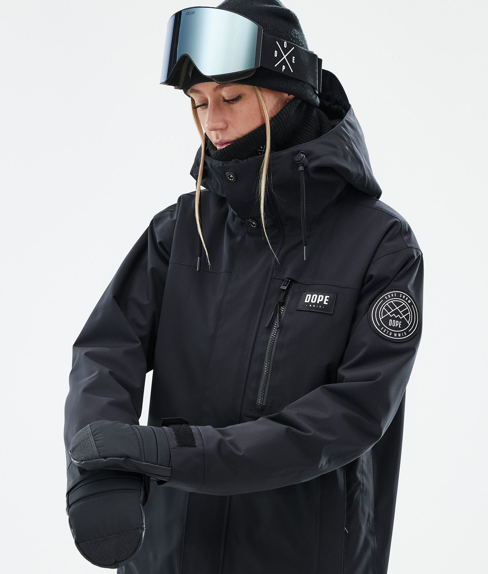 Blizzard W Full Zip スノーボードジャケット レディース Black, 画像2 / 10