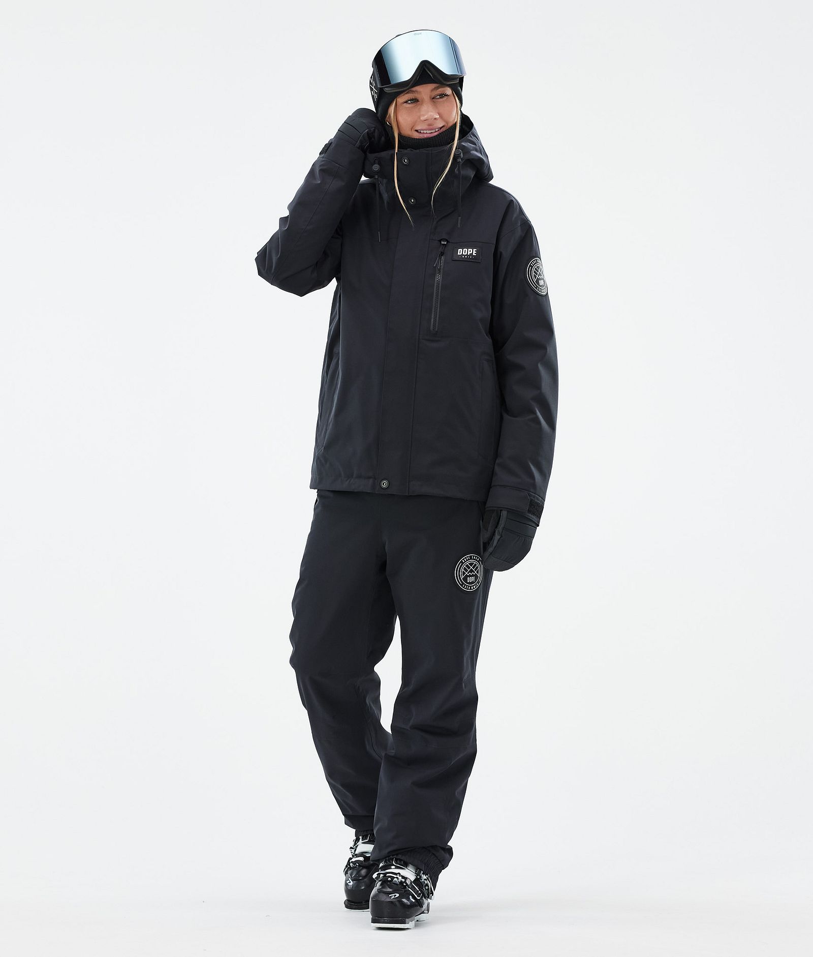 Blizzard W Full Zip Veste de Ski Femme Black, Image 3 sur 10