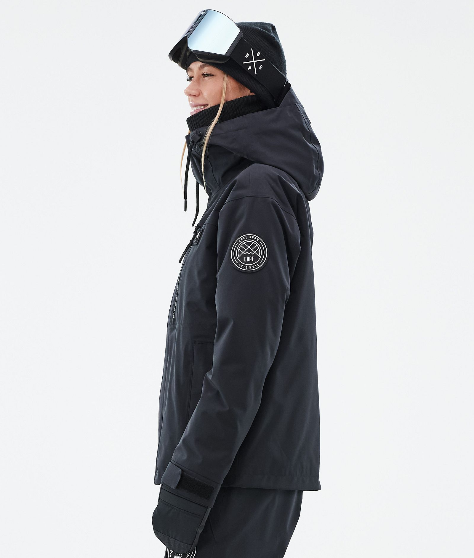 Blizzard W Full Zip スノーボードジャケット レディース Black, 画像6 / 10