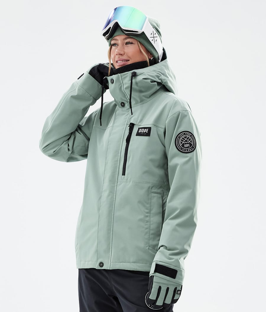 Blizzard W Full Zip Giacca Sci Donna Faded Green