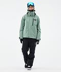 Blizzard W Full Zip Snowboardjacke Damen Faded Green, Bild 3 von 10