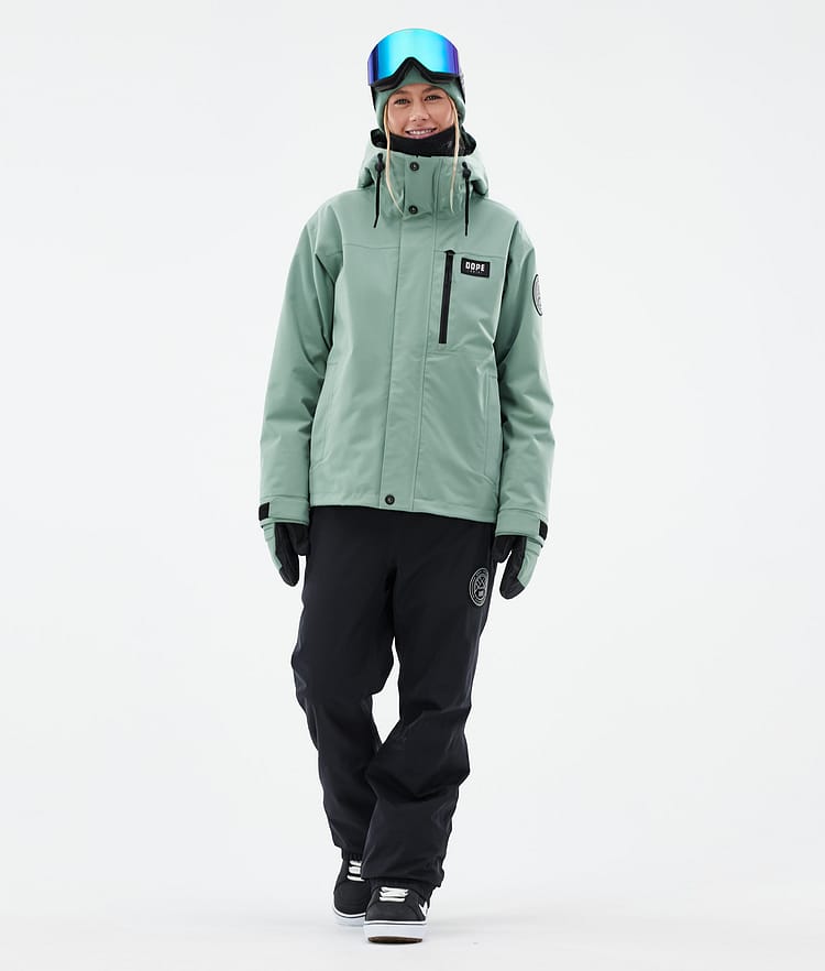 Blizzard W Full Zip Snowboardjacke Damen Faded Green, Bild 3 von 10