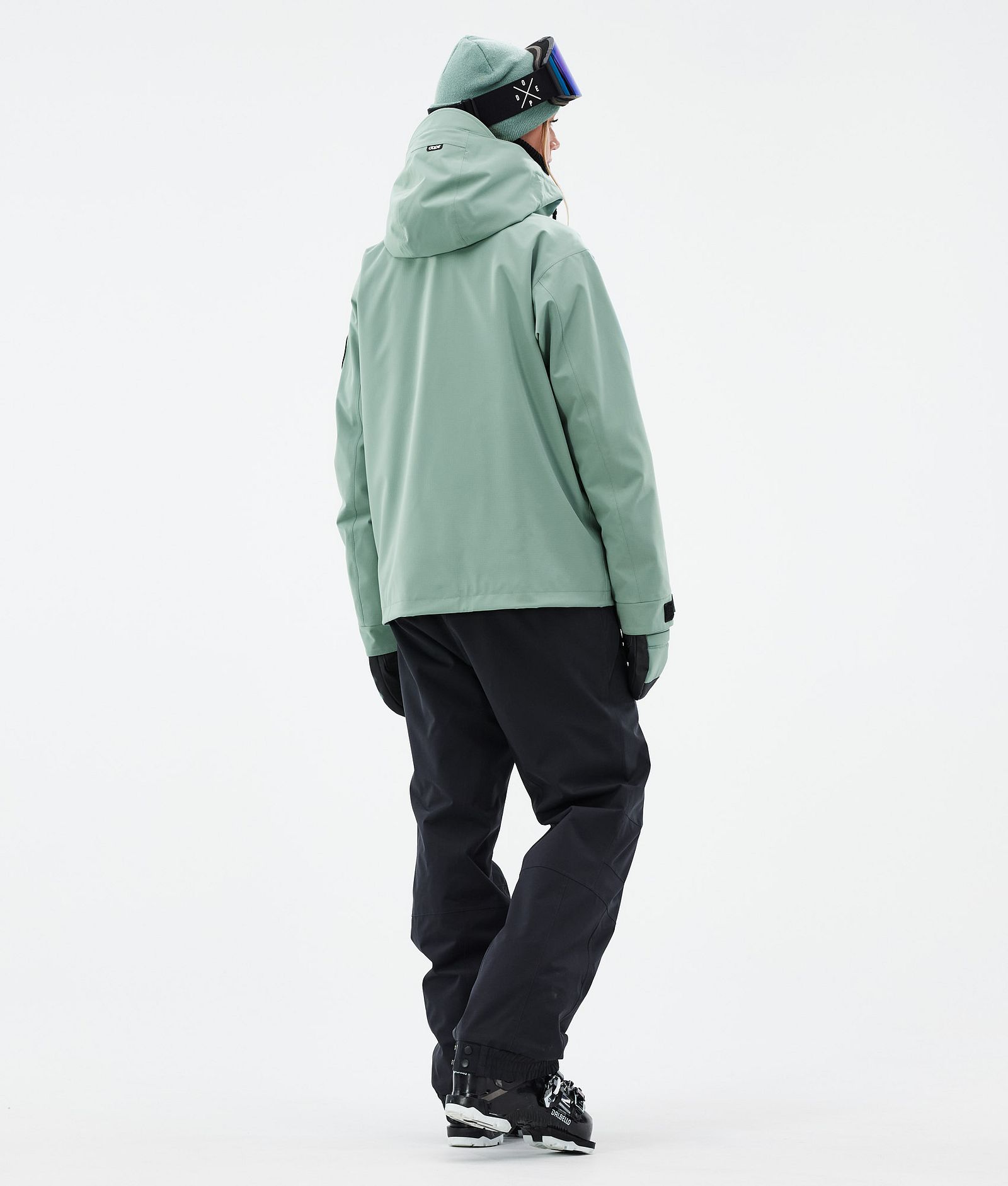 Blizzard W Full Zip Veste de Ski Femme Faded Green, Image 5 sur 10