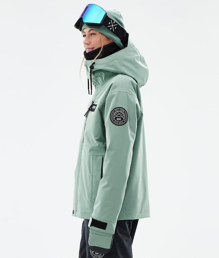 Blizzard W Full Zip Snowboardjacke Damen Faded Green, Bild 6 von 10