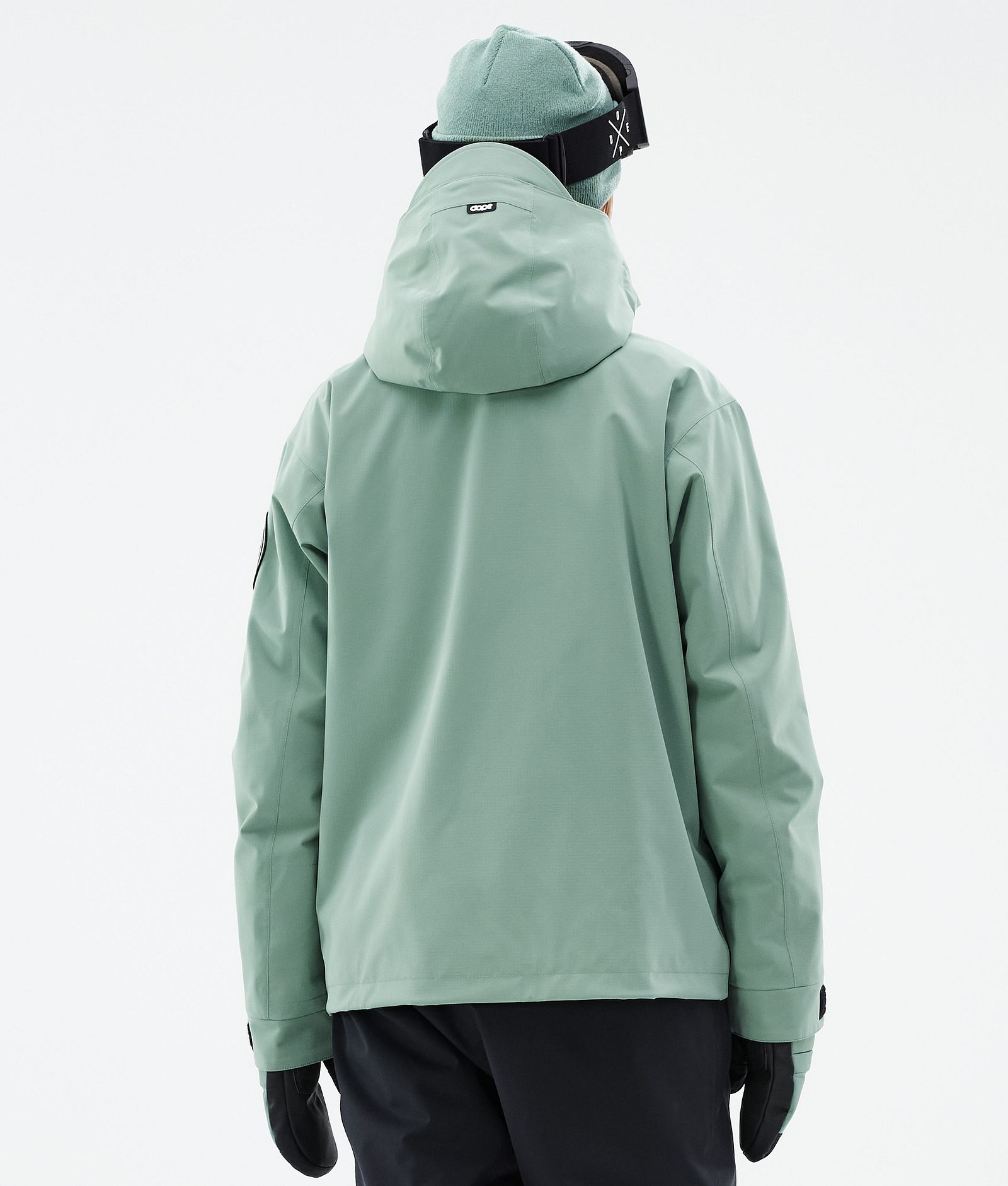 Blizzard W Full Zip Snowboardjacke Damen Faded Green, Bild 7 von 10