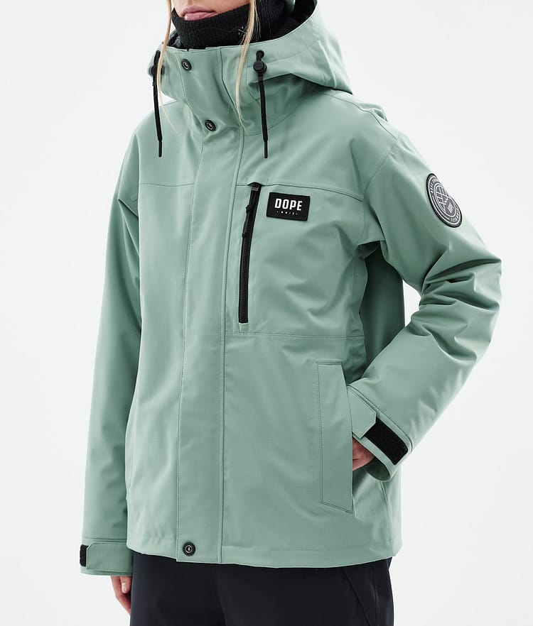 Blizzard W Full Zip Snowboardjacke Damen Faded Green, Bild 8 von 10