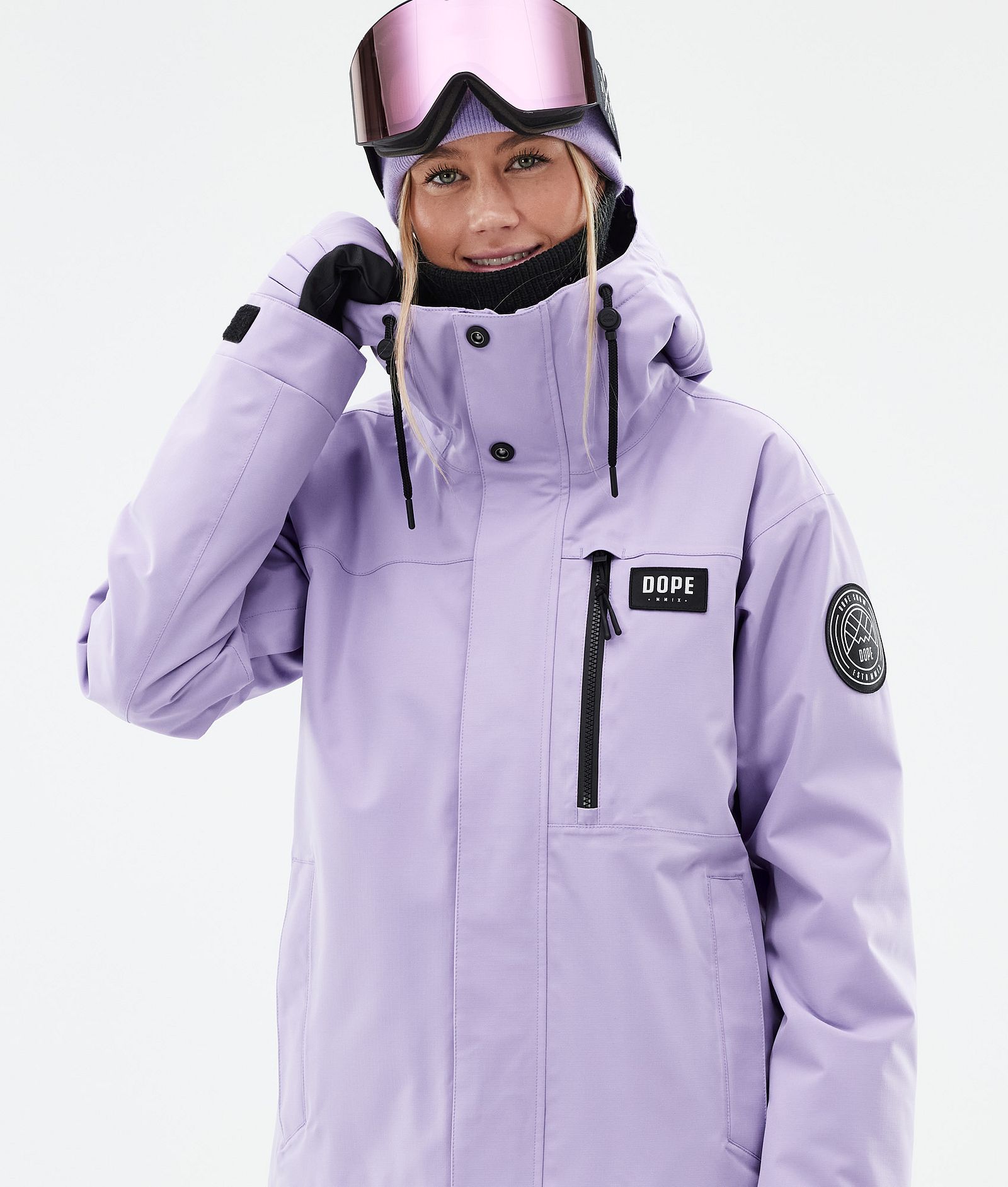 Blizzard W Full Zip Veste de Ski Femme Faded Violet, Image 2 sur 10