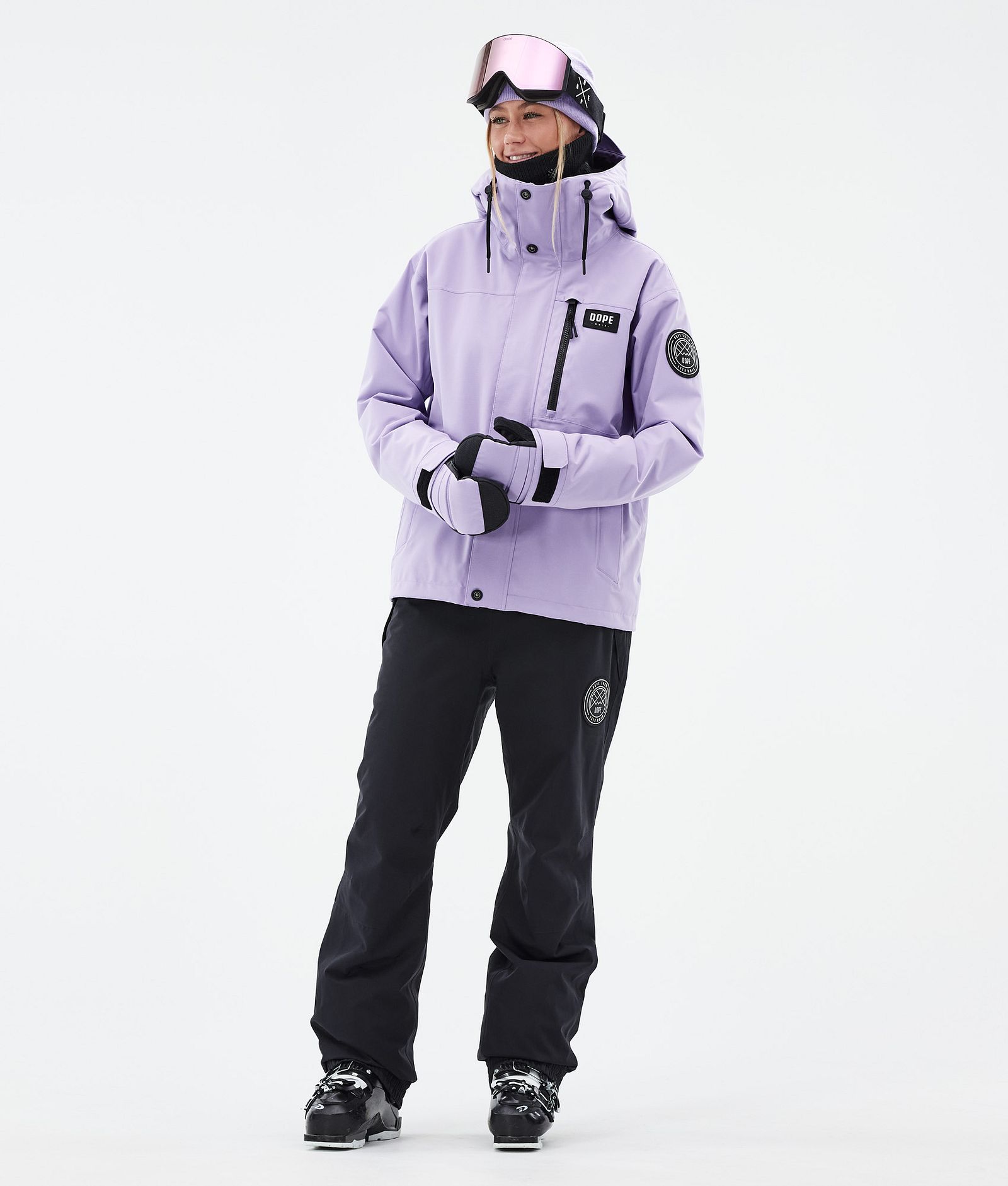 Blizzard W Full Zip Veste de Ski Femme Faded Violet, Image 3 sur 10