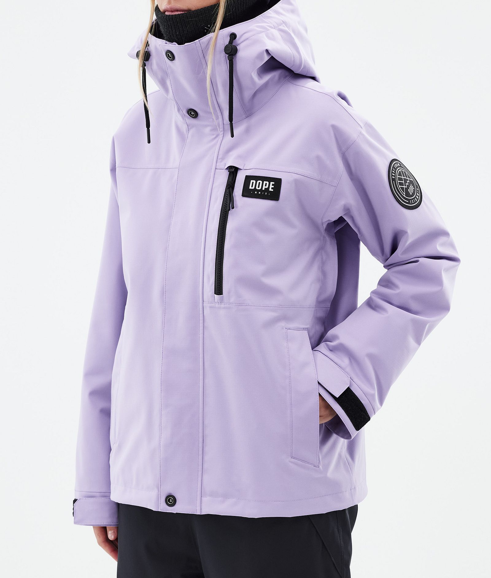 Blizzard W Full Zip Veste de Ski Femme Faded Violet, Image 8 sur 10