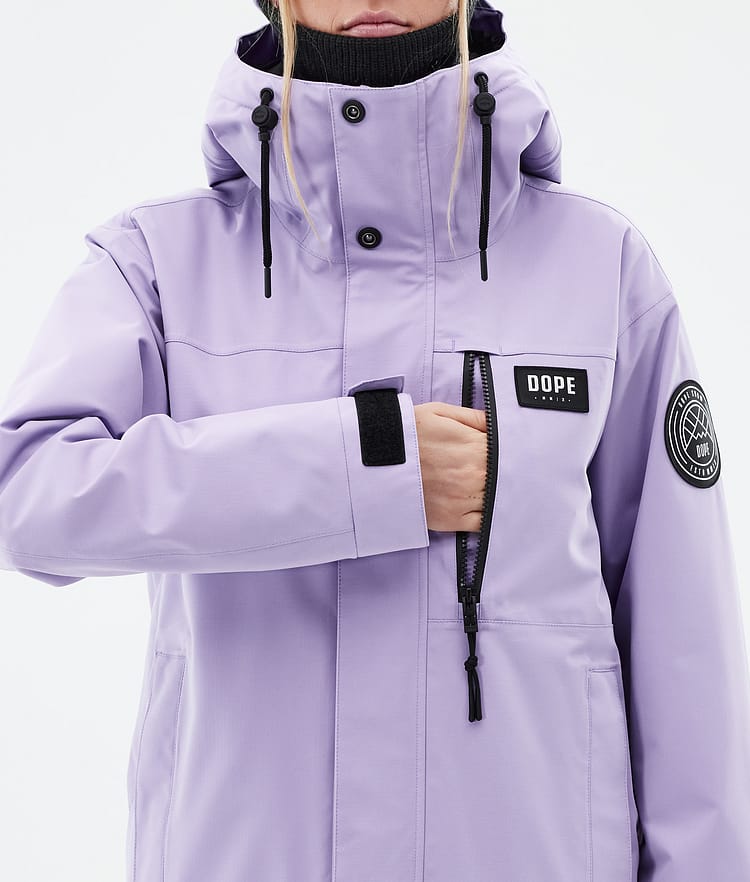 Blizzard W Full Zip Veste de Ski Femme Faded Violet, Image 9 sur 10