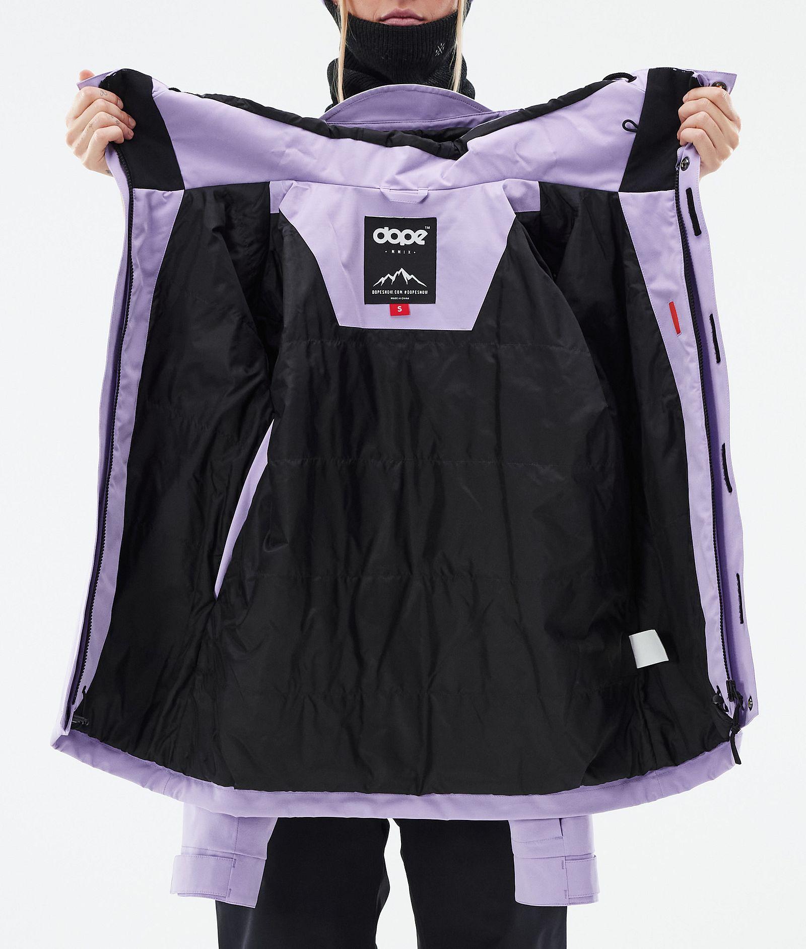 Blizzard W Full Zip Veste de Ski Femme Faded Violet, Image 10 sur 10