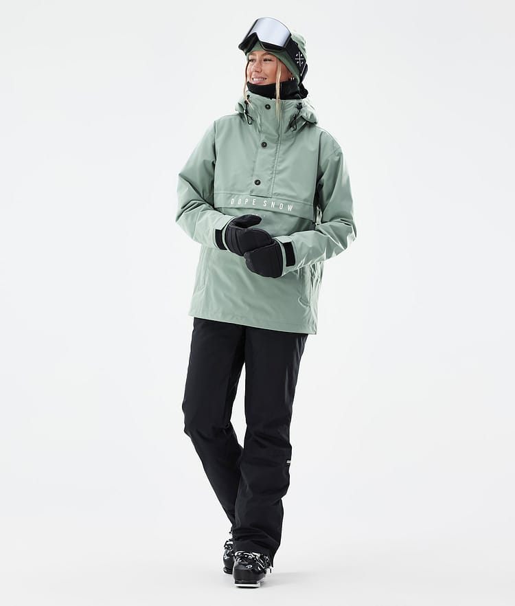 Legacy W Ski Jacket Women Faded Green, Image 3 of 8