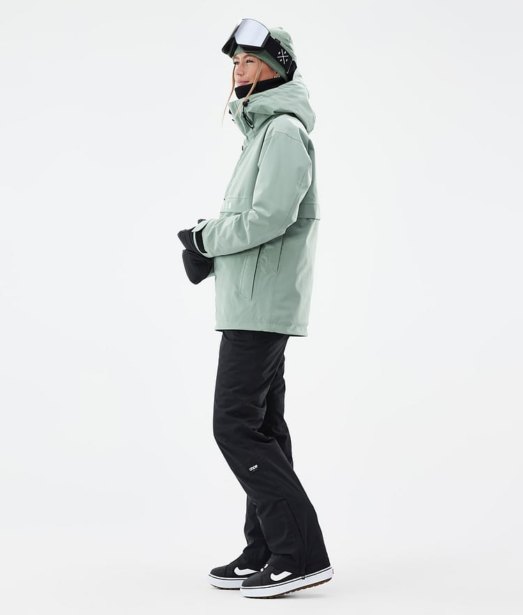 Legacy W Snowboard Jacket Women Faded Green, Image 4 of 8