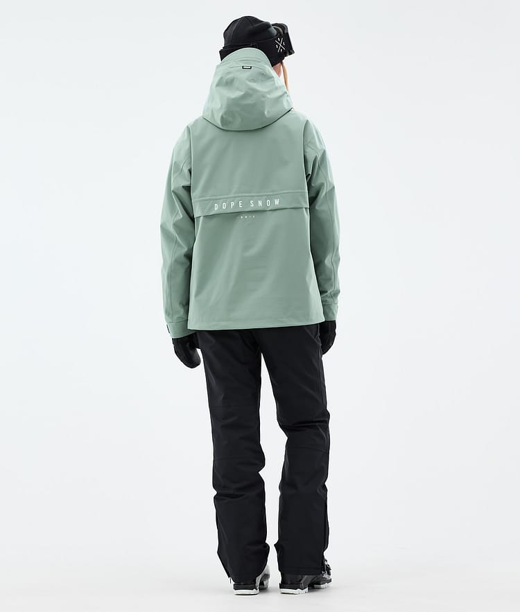 Legacy W Lyžařská Bunda Dámské Faded Green, Obrázek 4 z 8