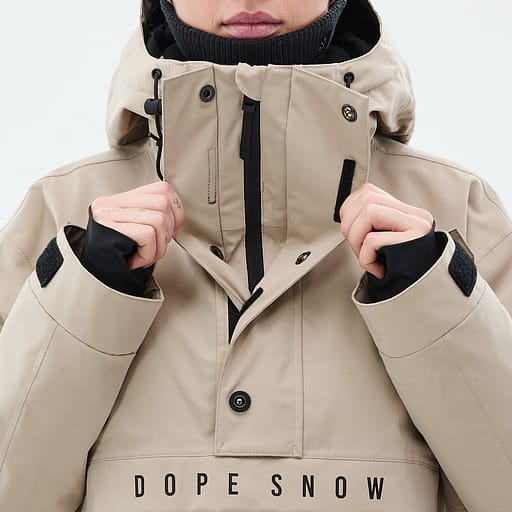 Mezza zip con doppia patta Immagine principale del prodotto,