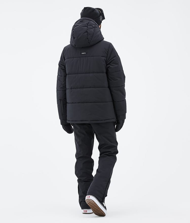 Puffer W Veste Snowboard Femme Black Renewed, Image 4 sur 8