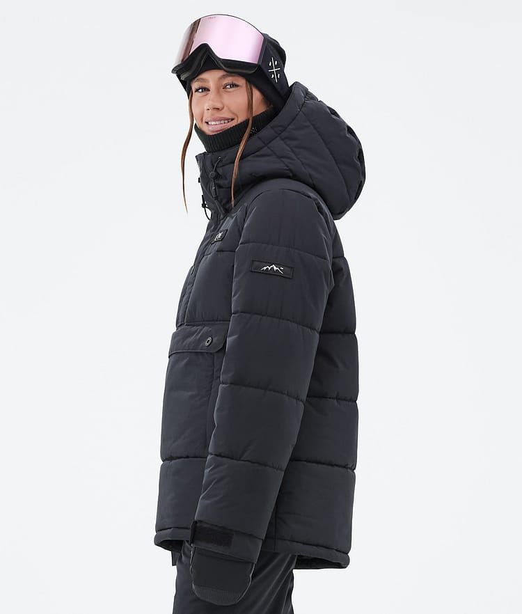 Puffer W Veste Snowboard Femme Black Renewed, Image 5 sur 8