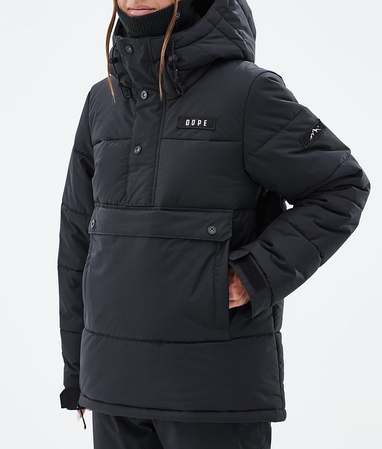 Puffer W Veste Snowboard Femme Black Renewed, Image 7 sur 8