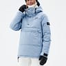 Dope Puffer W Snowboard Jacket Women Light Blue Mono