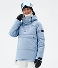 Puffer W Ski Jacket Women Light Blue