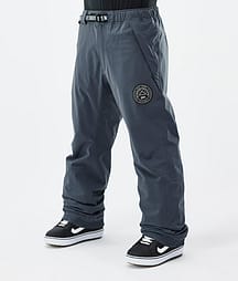 Dope Blizzard 2024 Snowboard Pants Men Metal Blue