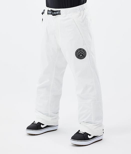 Blizzard Snowboard Pants Men Old White