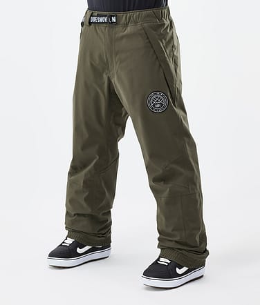 Blizzard Pantaloni Snowboard Uomo Olive Green