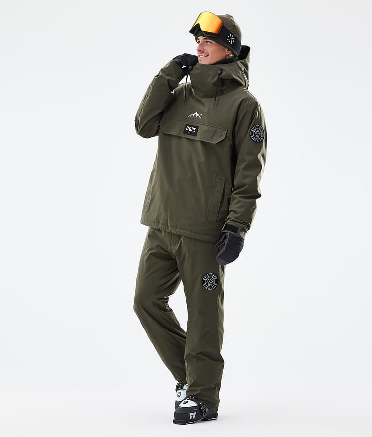 Blizzard Ski Pants Men Olive Green