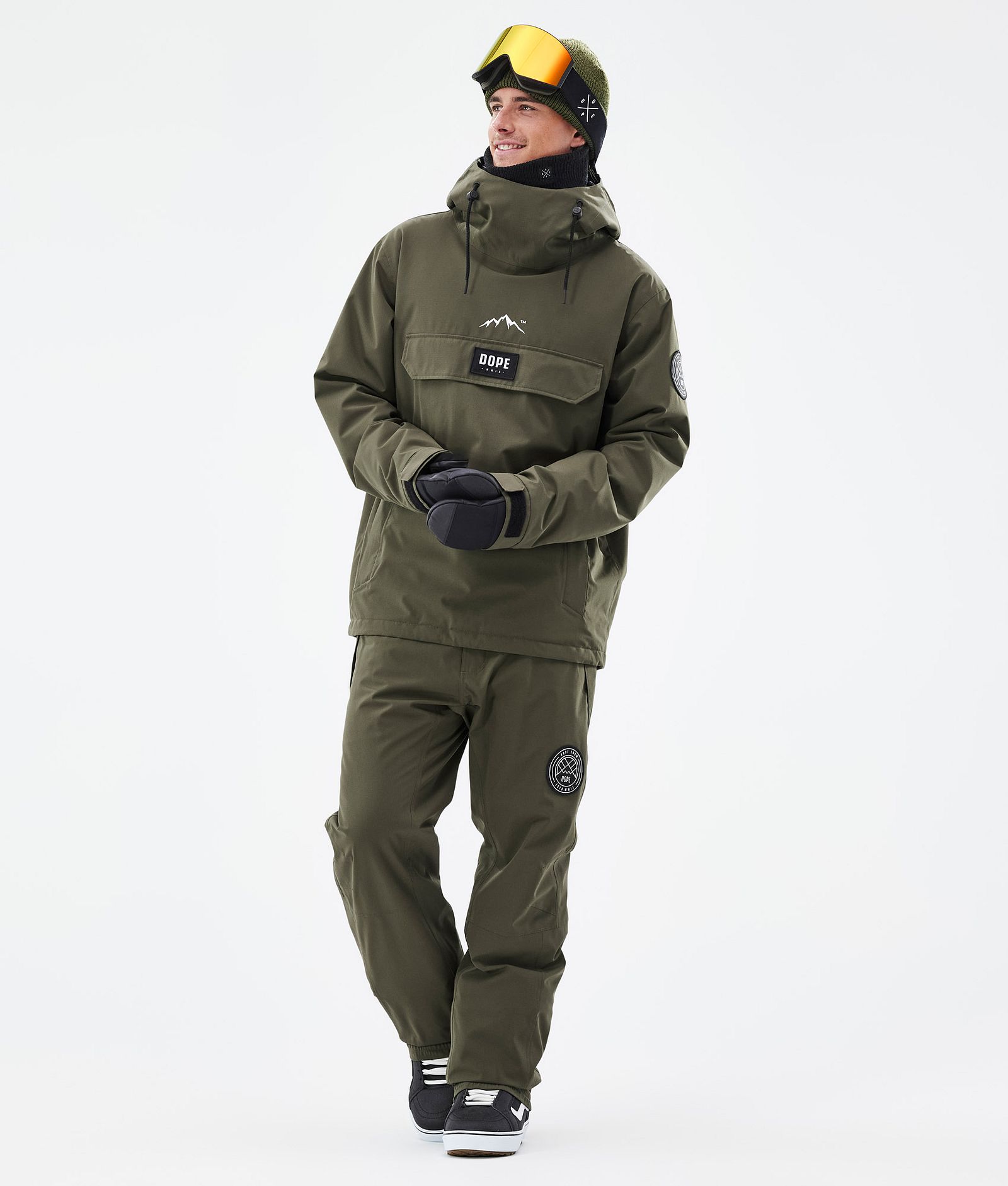 Blizzard Pantaloni Snowboard Uomo Olive Green, Immagine 2 di 5