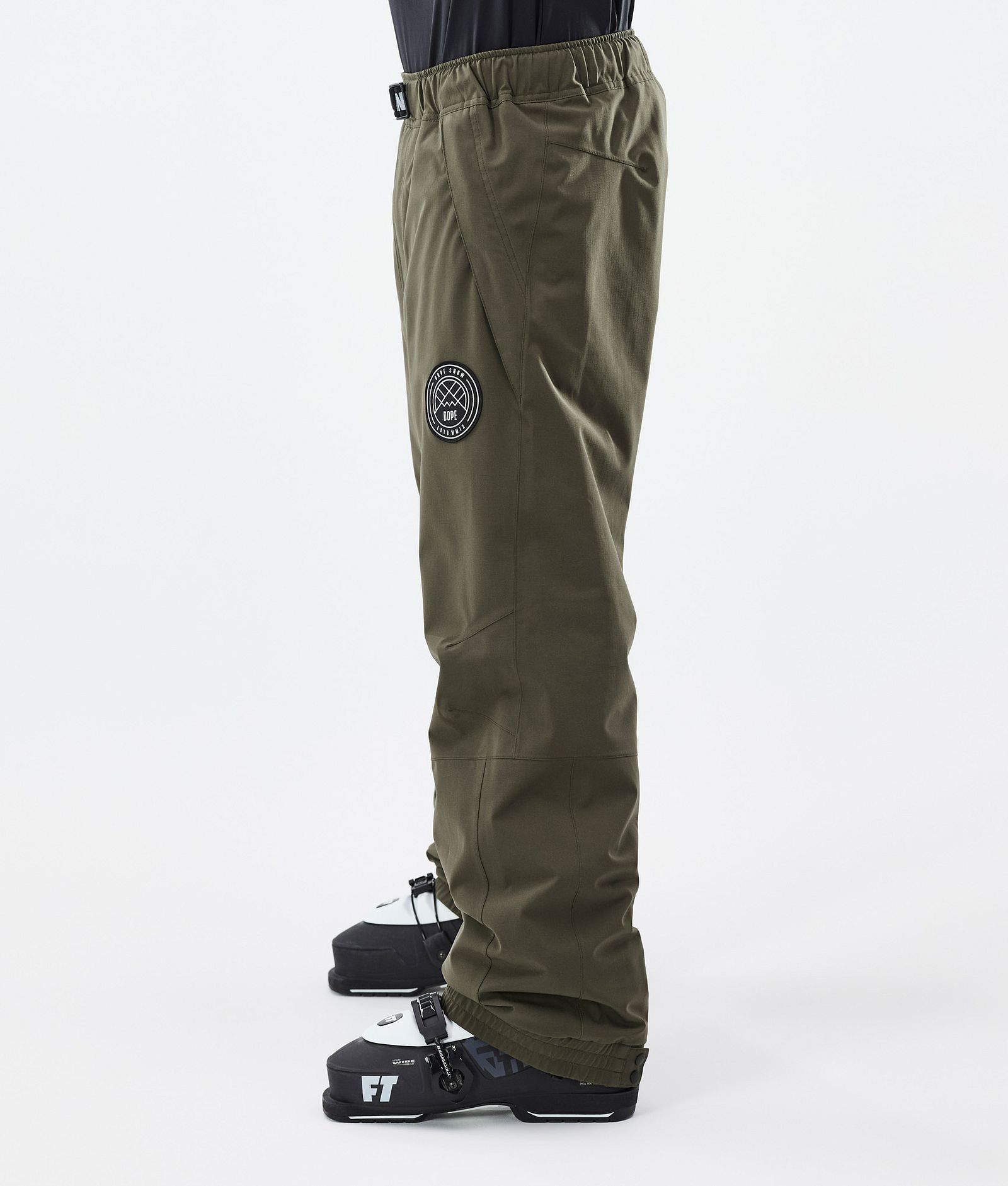 Blizzard Ski Pants Men Olive Green, Image 3 of 5