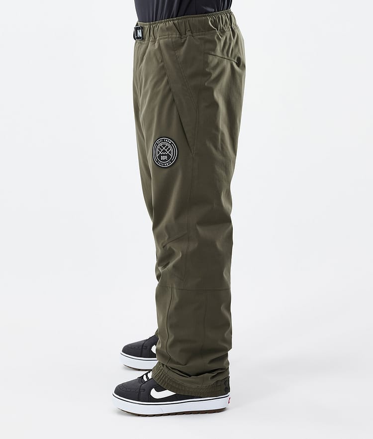 Blizzard Snowboard Pants Men Olive Green, Image 3 of 5