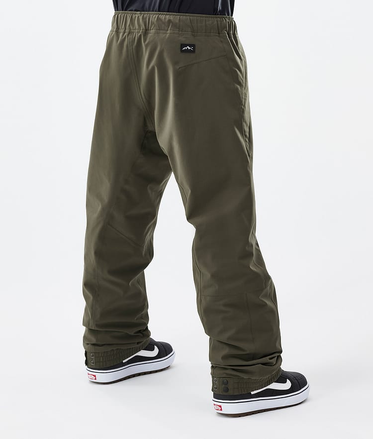 Blizzard Snowboard Pants Men Olive Green, Image 4 of 5