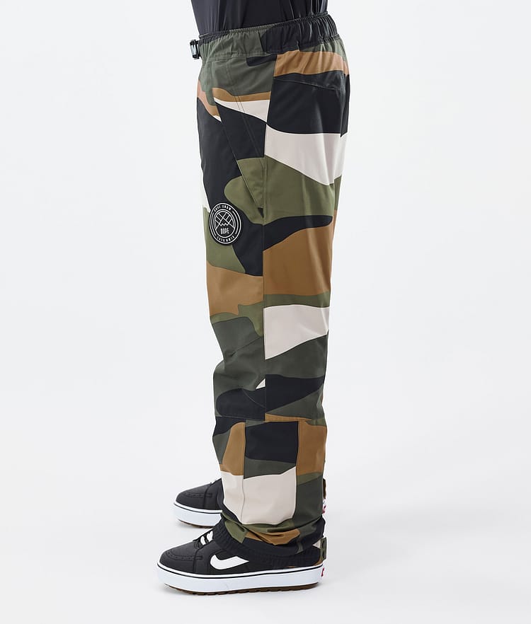 Blizzard Snowboard Pants Men Shards Gold Green, Image 3 of 5