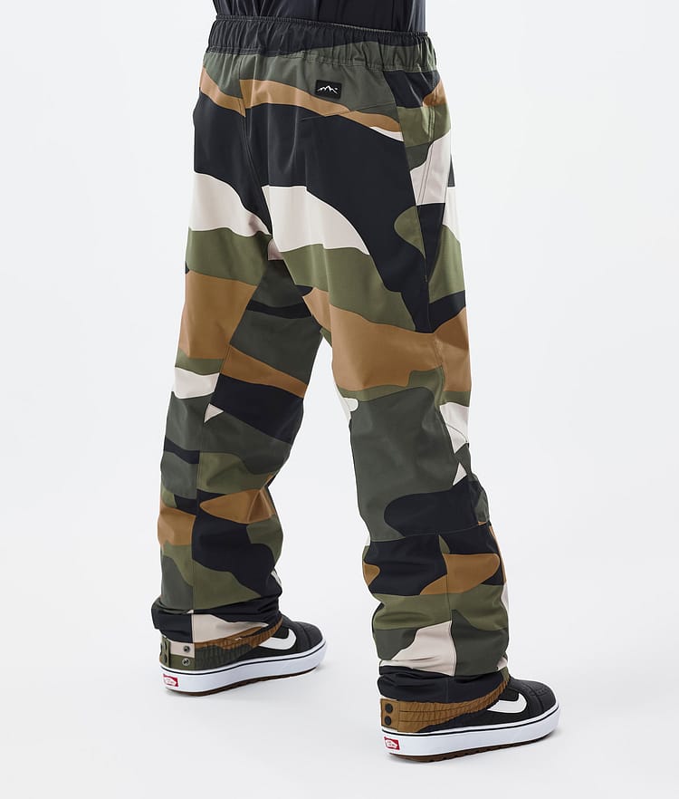 Blizzard Pantalon de Snowboard Homme Shards Gold Green