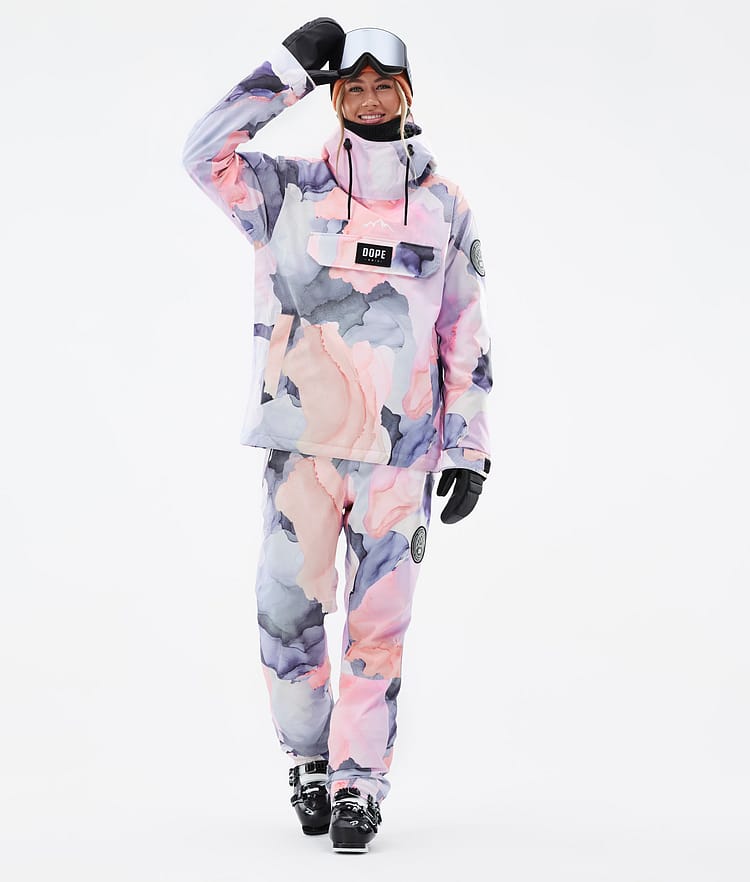 Blizzard W Pantalon de Ski Femme Blot Peach, Image 2 sur 5