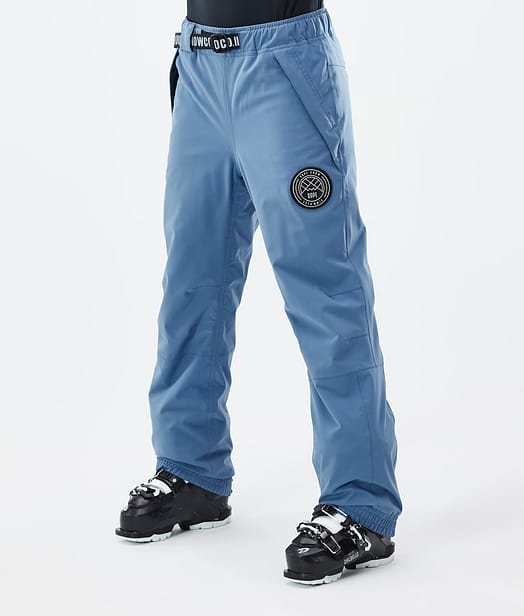 Blizzard W Pantalon de Ski Femme Blue Steel