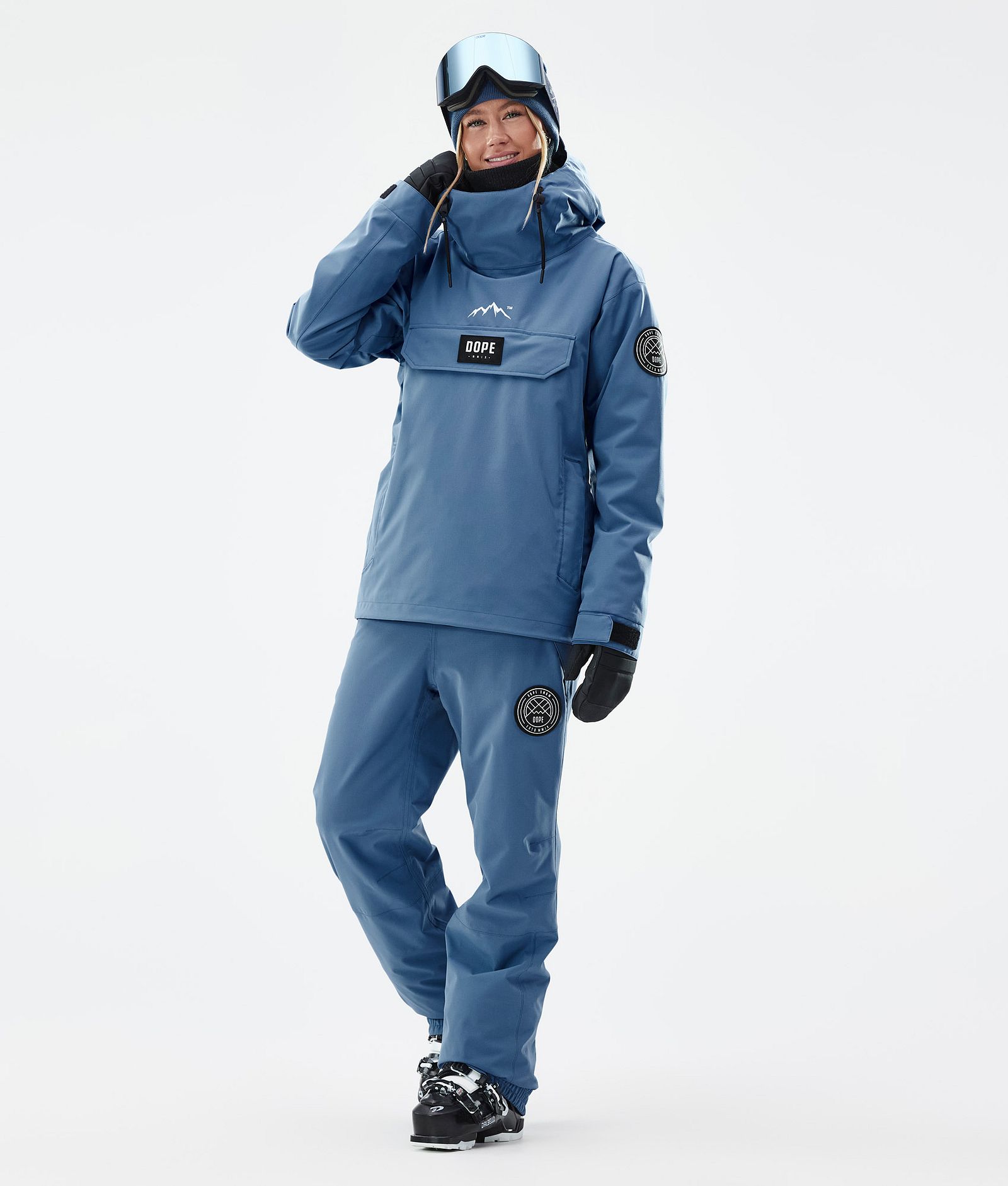 Blizzard W Pantalon de Ski Femme Blue Steel, Image 2 sur 5