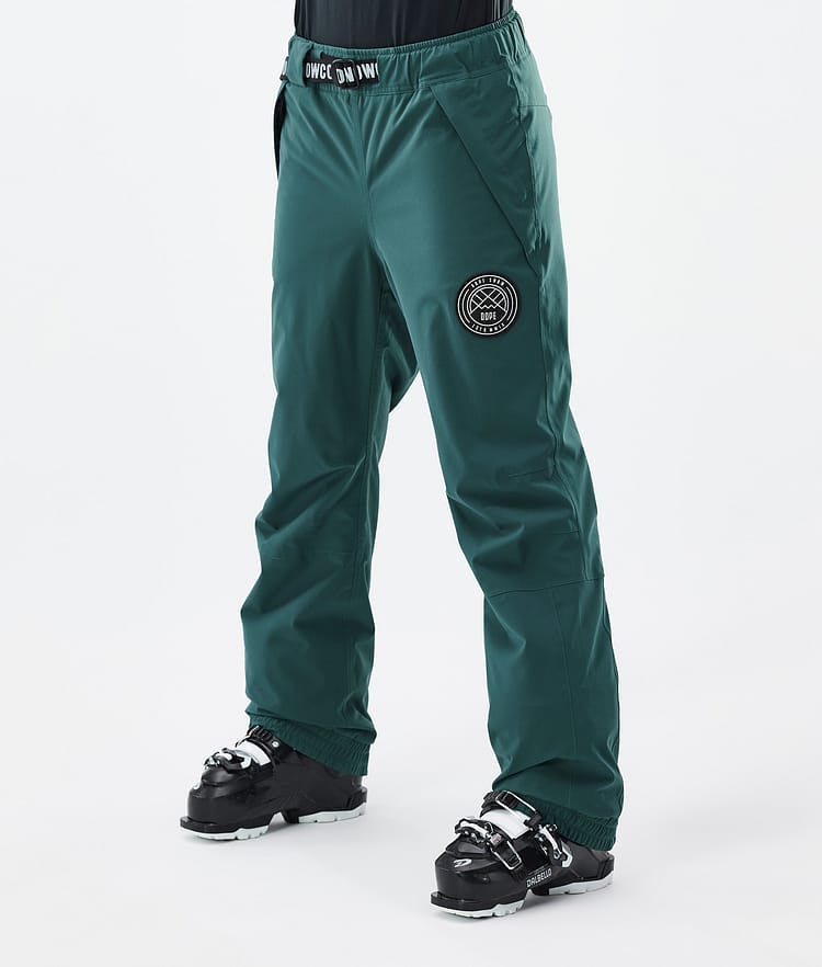 Blizzard W Pantaloni Sci Donna Bottle Green, Immagine 1 di 5