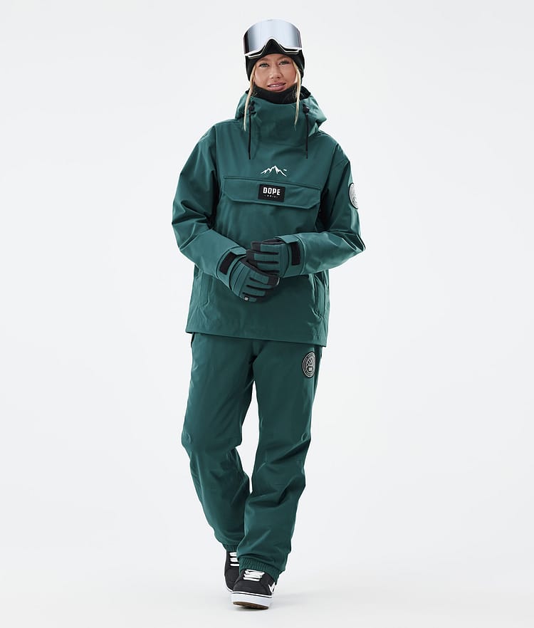 Blizzard W Pantaloni Snowboard Donna Bottle Green, Immagine 2 di 5