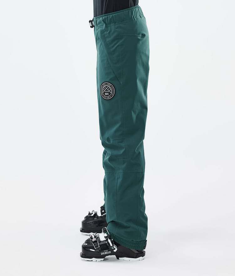 Blizzard W Pantaloni Sci Donna Bottle Green, Immagine 3 di 5