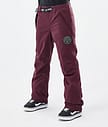 Blizzard W Pantaloni Snowboard Donna Burgundy